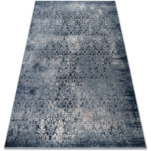 RUGSX Kleden Rugsx Wollen tapijt NAIN Ornament vintage 7010/51644 bla 120x170 cm Blauw