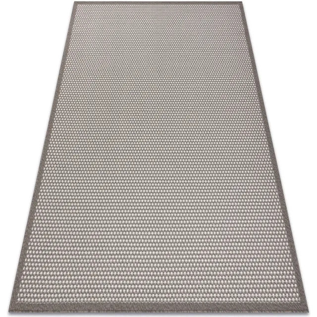 RUGSX Kleden Rugsx Sisal tapijt SISAL BORDERO 2907 plat te 120x170 cm Bruin