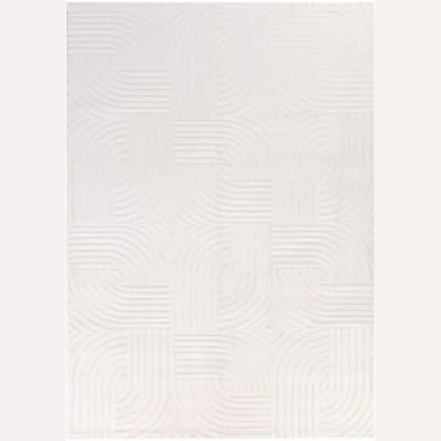 Ayyildiz Sahara Vloerkleed – Crème – Geweven met Organisch Lijnenspel – 120x170 cm Creme 1112
