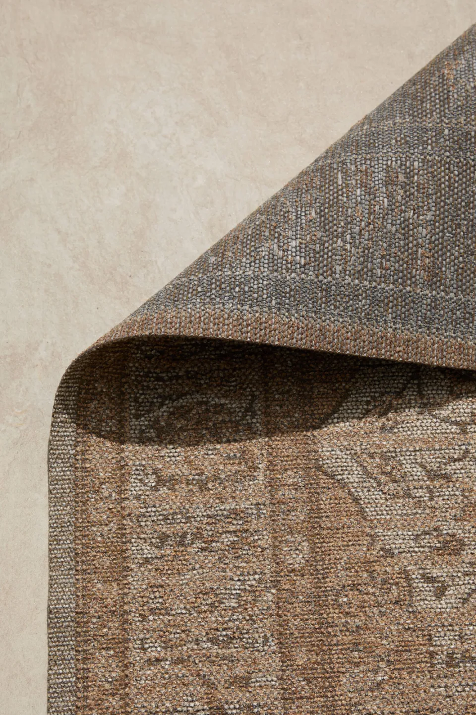 NOUS Living binnen- en buitenvloerkleed bruin, foto 4