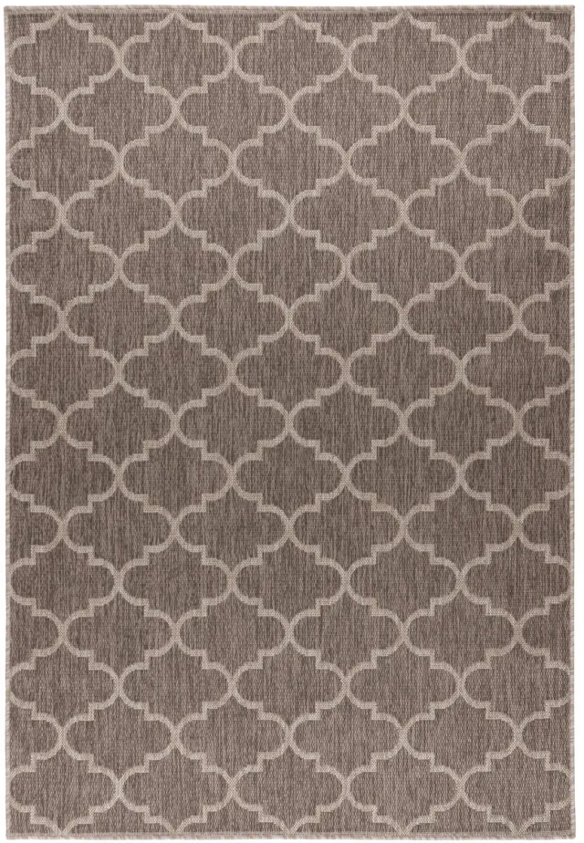 Muratap Casa Oriental - Buitenkleed – Indoor & Outdoor, Sisal-Look Vloerkleed, Weerbestendig, Tuin, Balkonkleed - Taupe
