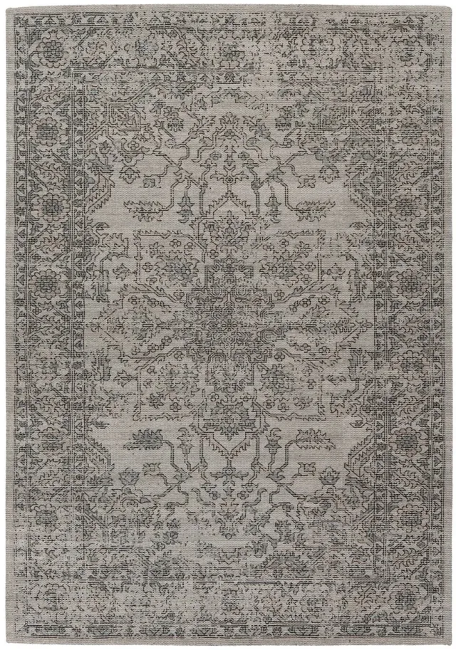 Dutch XXL Vintage Vloerkleed | Tapijt | Perry | Ornamenteel | Groen/Taupe | 160x230 cm Groen / Taupe