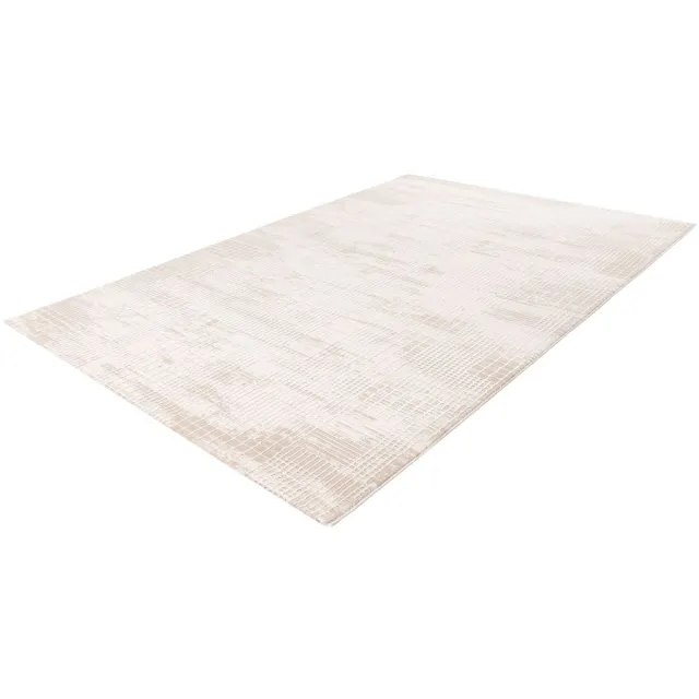 Batucci Vloerkleed - Japandi Stijl - 3D Blokjes Tapijt - Taupe - Modern en Onderhoudsvriendelijk - Luxe Uitstraling