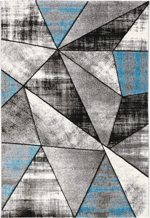 Pergamon Vloerkleed Designer Brilliant Magic Blauw