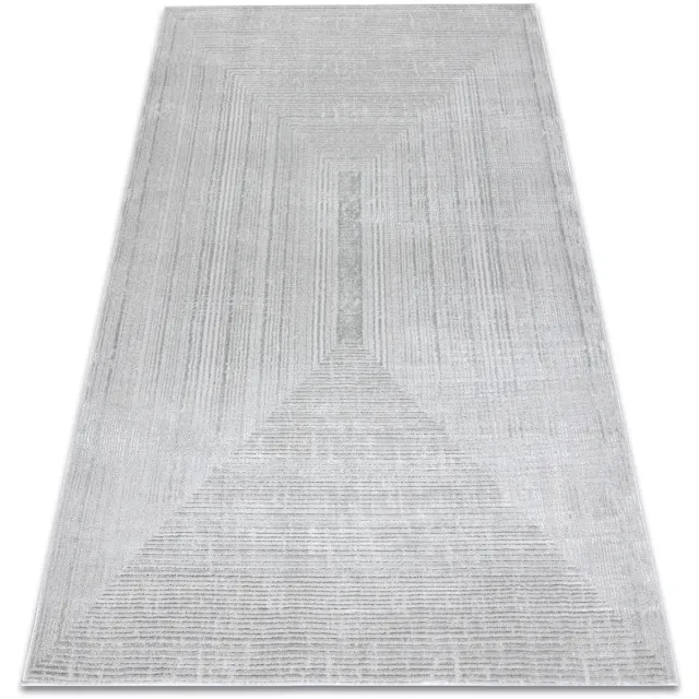 RUGSX Kleden Rugsx Tapijt BALANCE 8788 grijs - Geometrisch, structure 140x190 cm