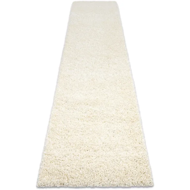 Kleden Rugsx Tapijt, Vloerbekleding SOFFI shaggy 5cm crème - 80x300 cm