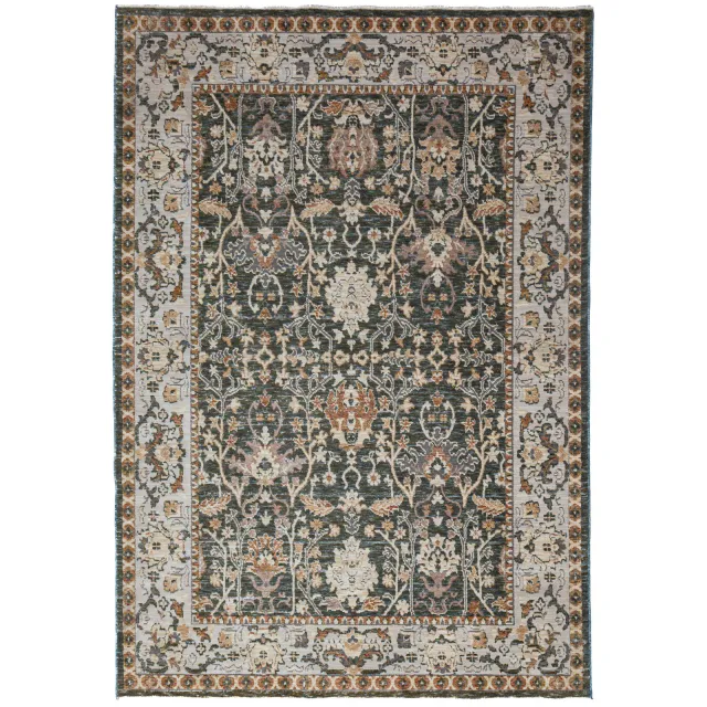 Flair Rugs Amelina Vintage vloerkleed groen