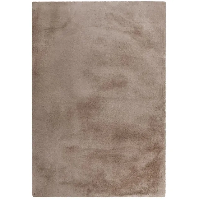 Dutch XXL Fluffy Vloerkleed | Tapijt | Rabbit | Uni | Taupe | 120x170 cm
