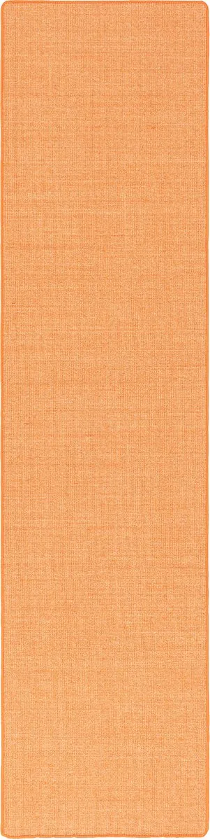 Snapstyle Vloerkleed Sisal Natuur Loper Oranje