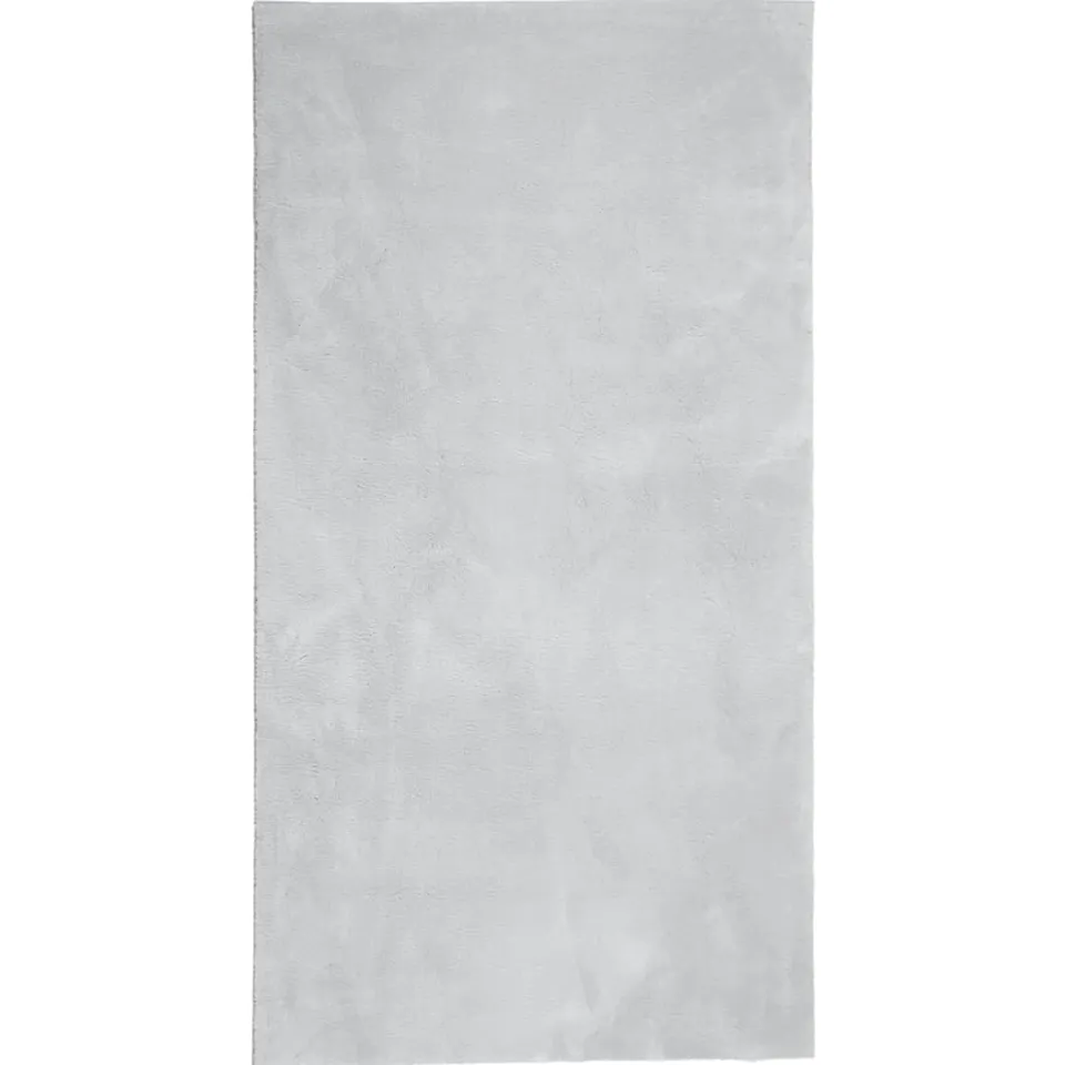 vidaXL Vloerkleed HUARTE laagpolig zacht wasbaar 60x110 cm grijs, foto 3