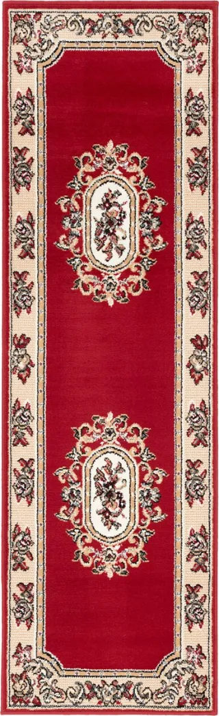 Pergamon Oriental Velours Tapijtloper Trendline rood