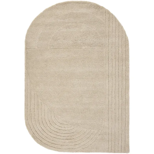 Kwantum Claude vloerkleed greige Beige