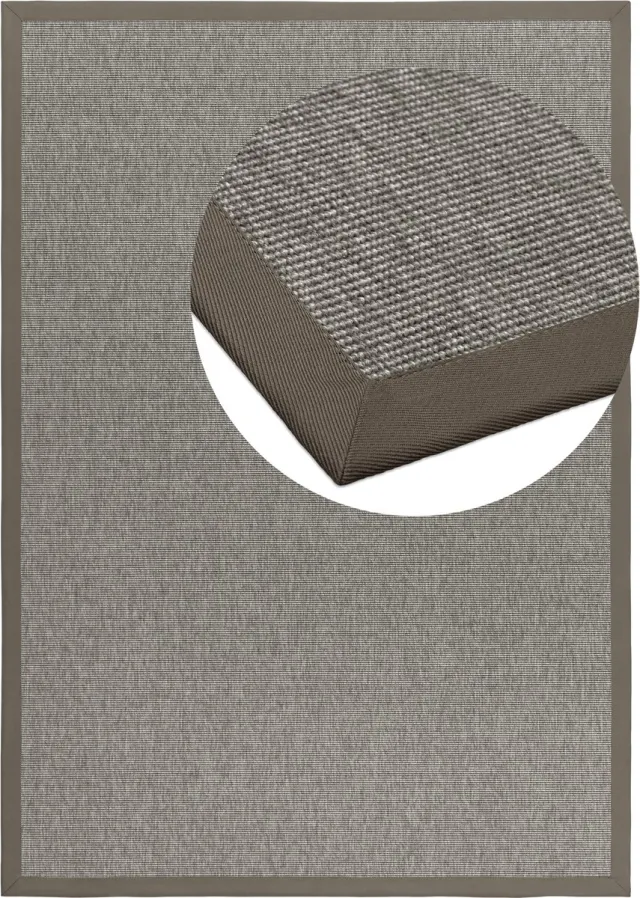 DEKOWE Vloerkleed Naturino Rips S2 grijs 60x110cm