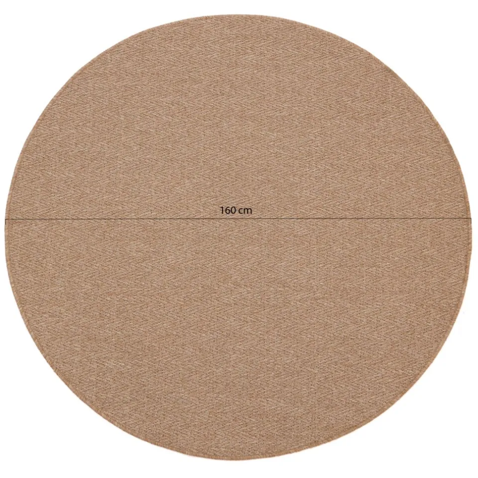 Kees Smit Collectie Bolonia buitenkleed ø 160cm taupe, foto 2