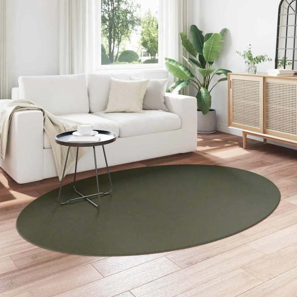 vidaXL Tapijt HUARTE Bosgroen 140 x 200 cm 100% Polyester, foto 3