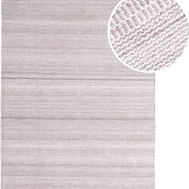 Axi Palma Buitenkleed – Rechthoekig – 140 x 200 cm – Roze – Geometrisch patroon - Buitenkleed – Buitentapijt – Weer- en UV-bestendig – Plat geweven – Tuintapijt – Voor binnen en buiten - Handgeweven
