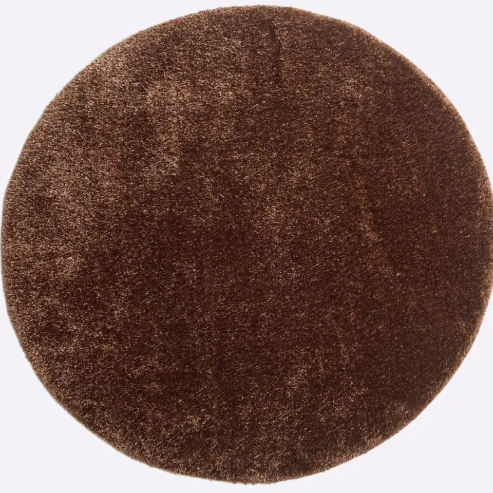 hoogpolig vloerkleed bruin, foto 2