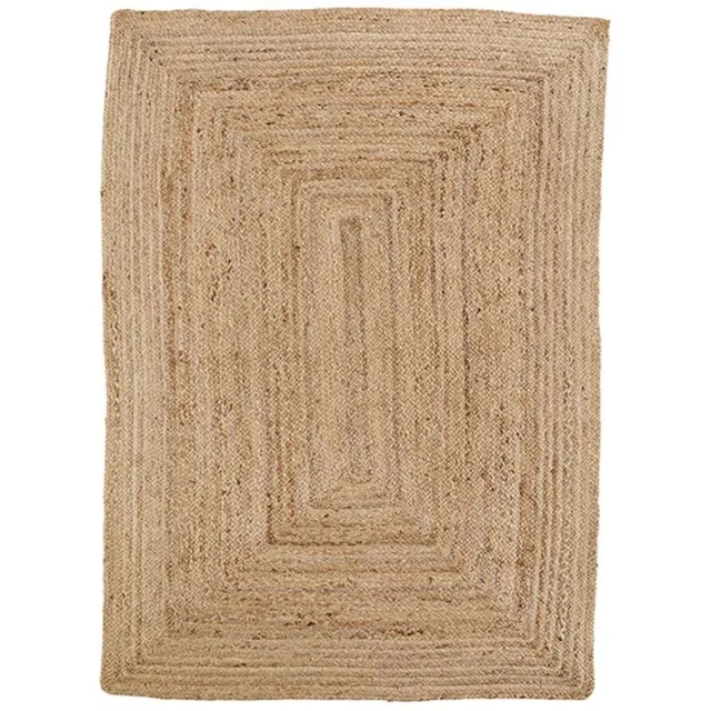Madam Stoltz Jute Vloerkleed Braided Naturel