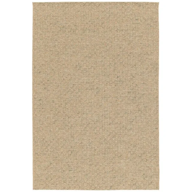 Boho&me Buitenkleed ruit - Corde Trellis naturel/groen