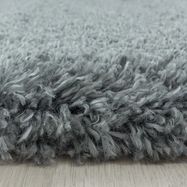 Ayyildiz Ayyıldız FLUFFY Loper Lichtgrijze Shaggy Modern Vloerkleed - 80 X 250 CM - Polypropyleen - Jute LIGHTGREY