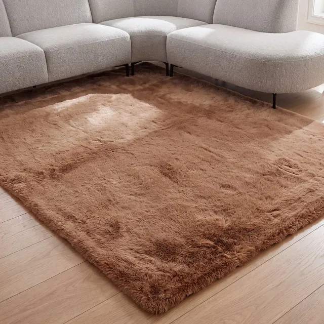 LABEL51 Indy Vloerkleden - Bruin - Polyester - 200x290 cm