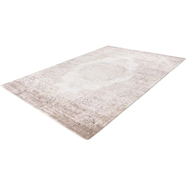 Lalee Pierre Cardin Paris - Vintage - Super zacht - Shinny - 3D - Vloerkleed – hotel sjiek - design tapijt fraai – Karpet - Taupe beige
