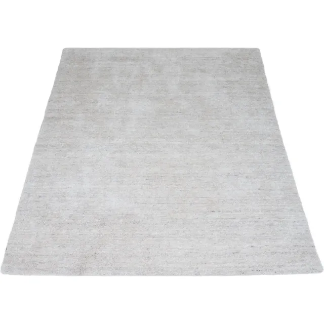 Veer Carpets Vloerkleed New Berbero Creme 815 - 200 x 240 cm - Wol Hoogpolig Vloerkleed – Japandi / Tijdloos Design Beige