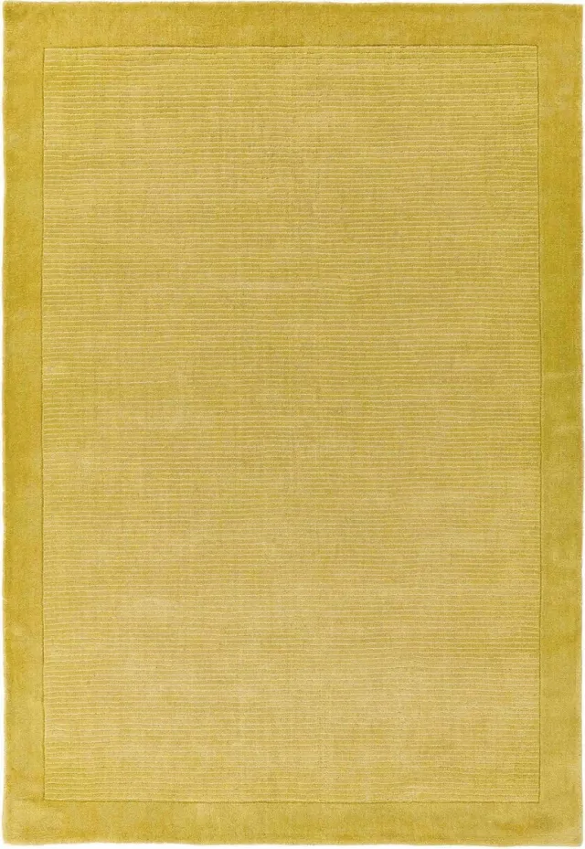 easy living York-Yellow Vloerkleed - 160x230 - Rechthoek - Laagpolig Tapijt - Modern - Geel