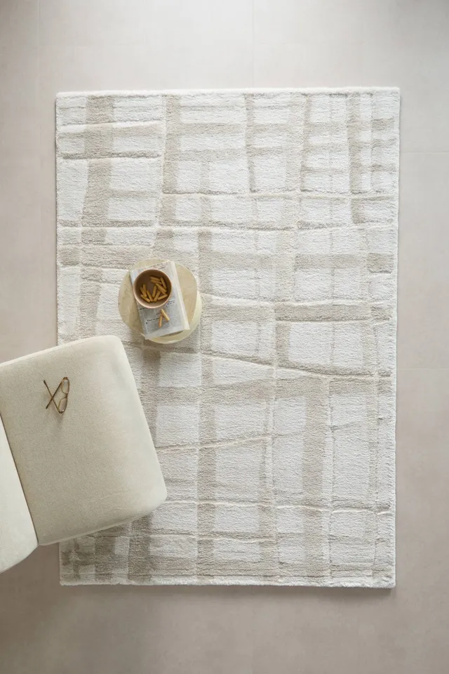 Studio LIVIT vloerkleed off white zand, foto 2