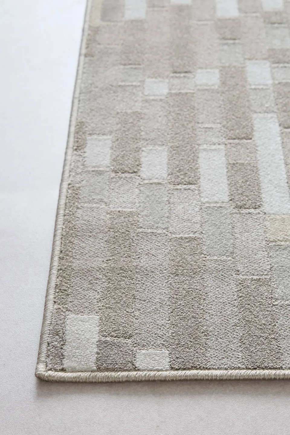 NOUS Living vloerkleed zand off-white, foto 5