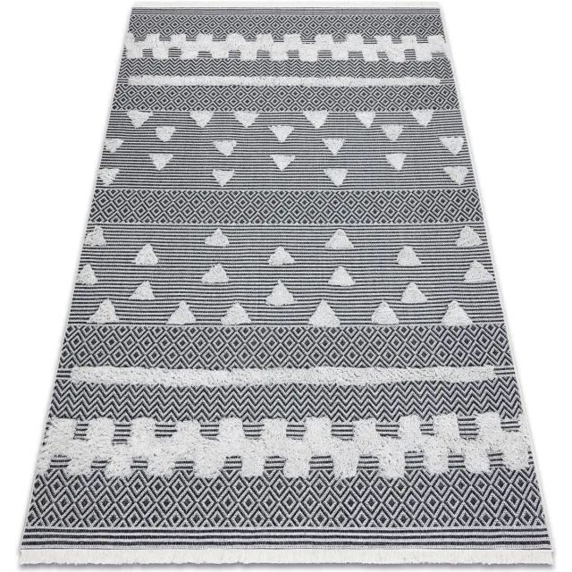 RUGSX Kleden Rugsx Tapijt MOROC Geometrisch , 22321 Ecologisch , 155x220 cm Beige