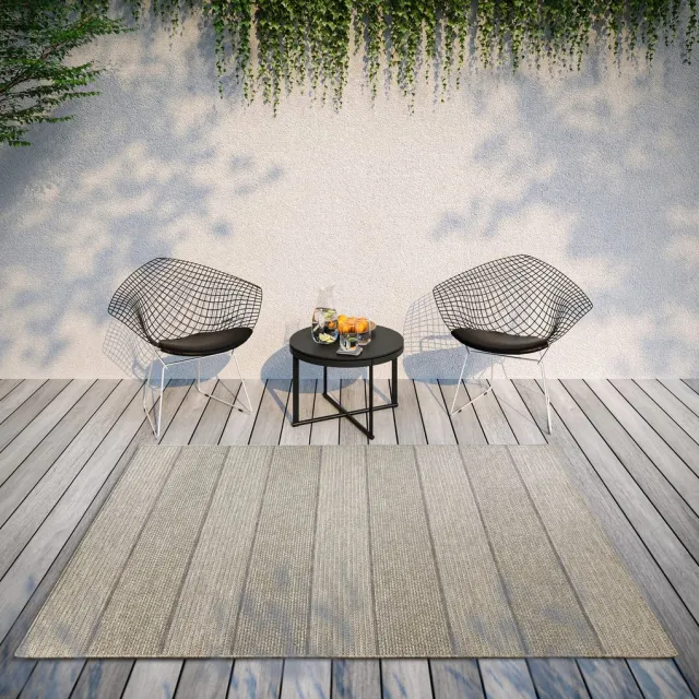 Villeroy & Boch Flycarpets Villeroy & Boch - Binnen- en Buitenkleed - Isabella - Naturel / Bruin - 190x290 cm