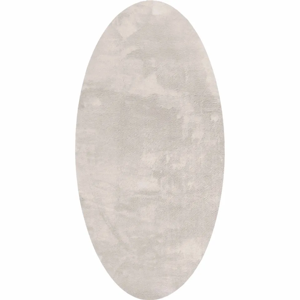 vidaXL Tapijt HUARTE Zand 80 x 150 cm 100% Polyester Bruin