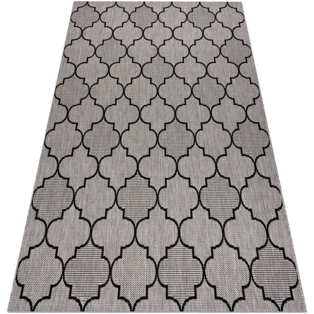 RUGSX Kleden Rugsx Sisal tapijt SISAL FLOORLUX 20607 , klaver 240x330 cm Grijs