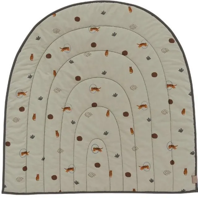 OYOY quilted speelkleed/ vloerkleed groen