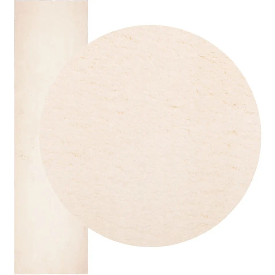 vidaXL Medium pile zachte en wasbare tapijt HUARTE Beige 80 x 300 cm