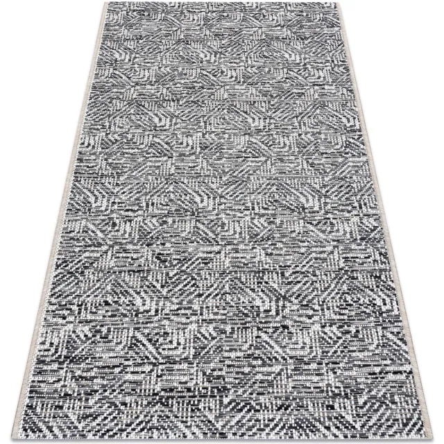 RUGSX Kleden Rugsx Tapijt Sisal SISAL COLOR 47373960 Doolhof grijskle 200x290 cm