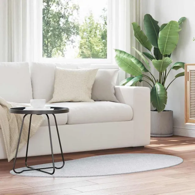 vidaXL Tapijt HUARTE Grijs 80 x 150 cm Polyester, foto 2