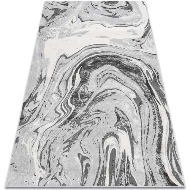 RUGSX Kleden Rugsx Tapijt LIRA E1686 Abstract, structureel, modern, g 120x170 cm Grijs