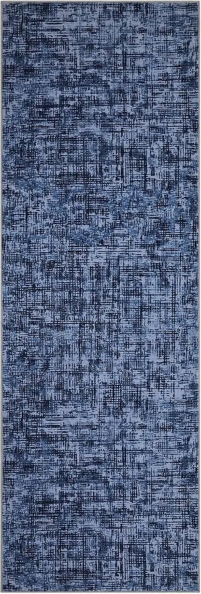 Triumpunpre Modern Vloerkleed - Wasbaar Antislip Fluweelzacht - Blauw - 120x170 cm