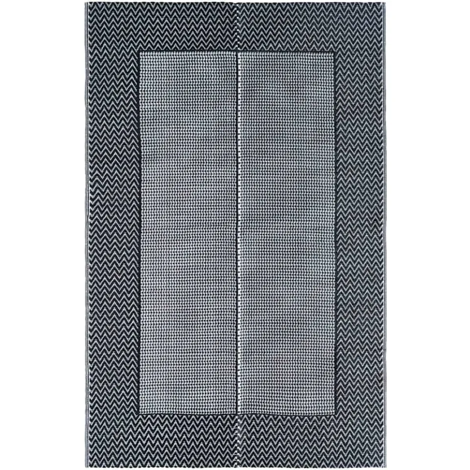 vidaXL Buitenkleed ARAKIL 190x290 cm PP grijs, foto 3