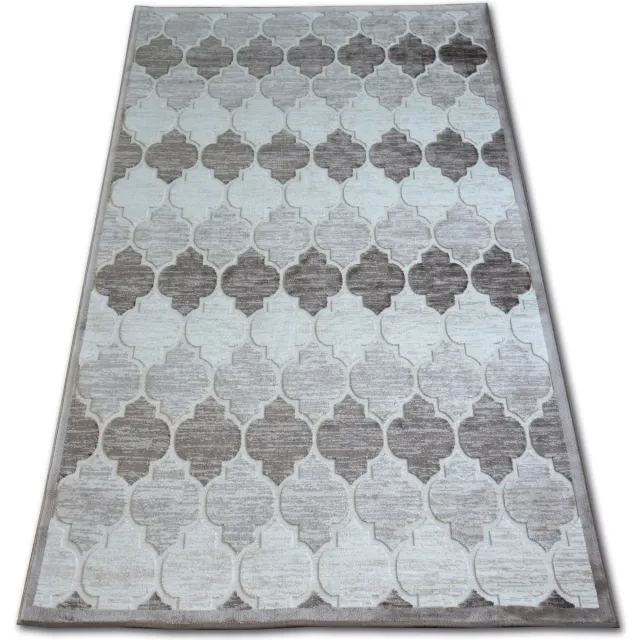 RUGSX Kleden Rugsx Tapijt ACRYL YAZZ 3766 donkerbeige / bruin 200x290 cm