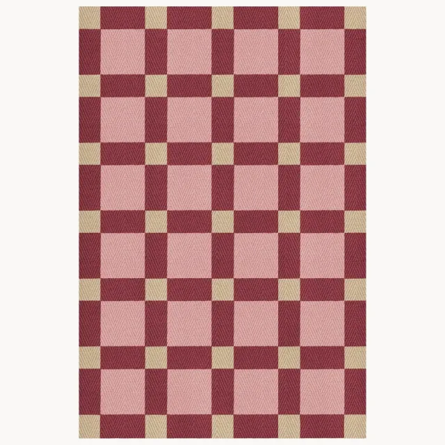 Layered Handgeweven juten vloerkleed Evelina Kroon Jute Kleurrijk