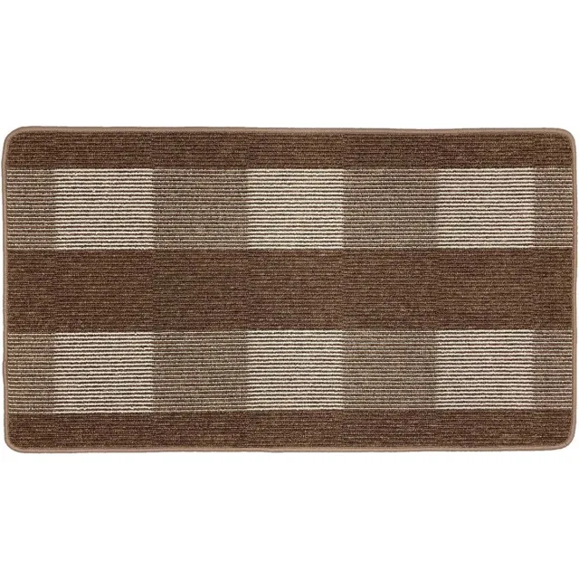 Vica International Vloerkleed Karree - Bruin - 67x120 cm