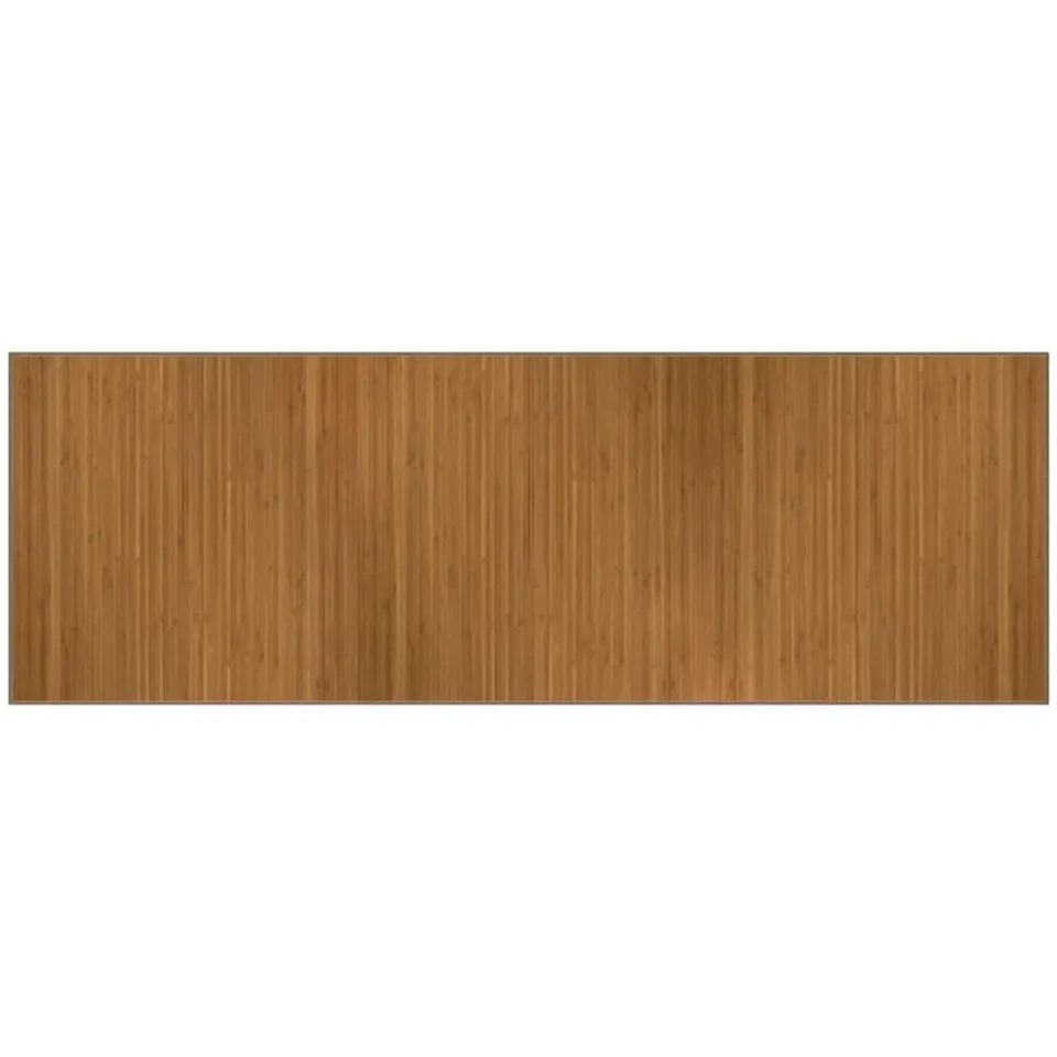 vidaXL Vloerkleed rechthoekig 100x300 cm bamboe bruin, foto 3