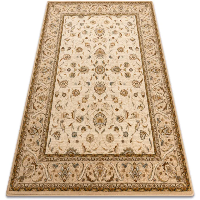 RUGSX Kleden Rugsx Tapijt OMEGA ARIES bloemen parel 100x150 cm Wit