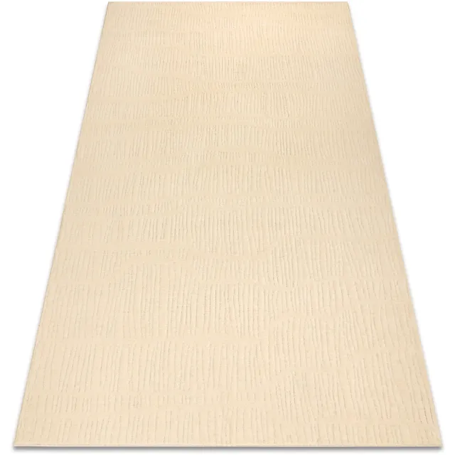 RUGSX Kleden Rugsx Wollen tapijt TEXTURA 488.14.LA100 OSTA - Lijnen, 240x340 cm Beige