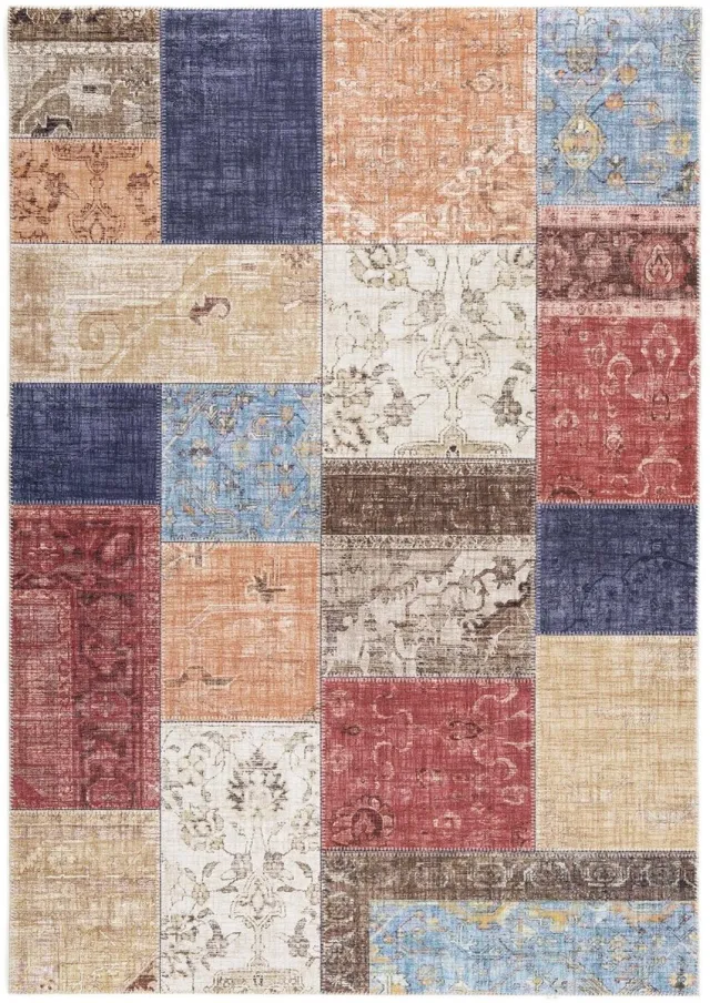 AFK Living Velours tapijt met textuureffect CARAVANE veelkleurig