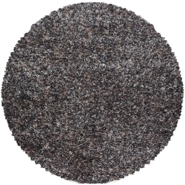 Dutch XXL Rond Hoogpolig Vloerkleed | Tapijt | Shaggy | Enjoy | Taupe
