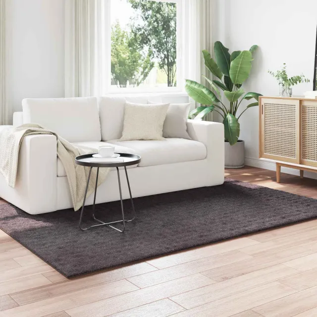 vidaXL Binnen kleed SIROLO Antraciet 120 x 170 cm Polyester, foto 2